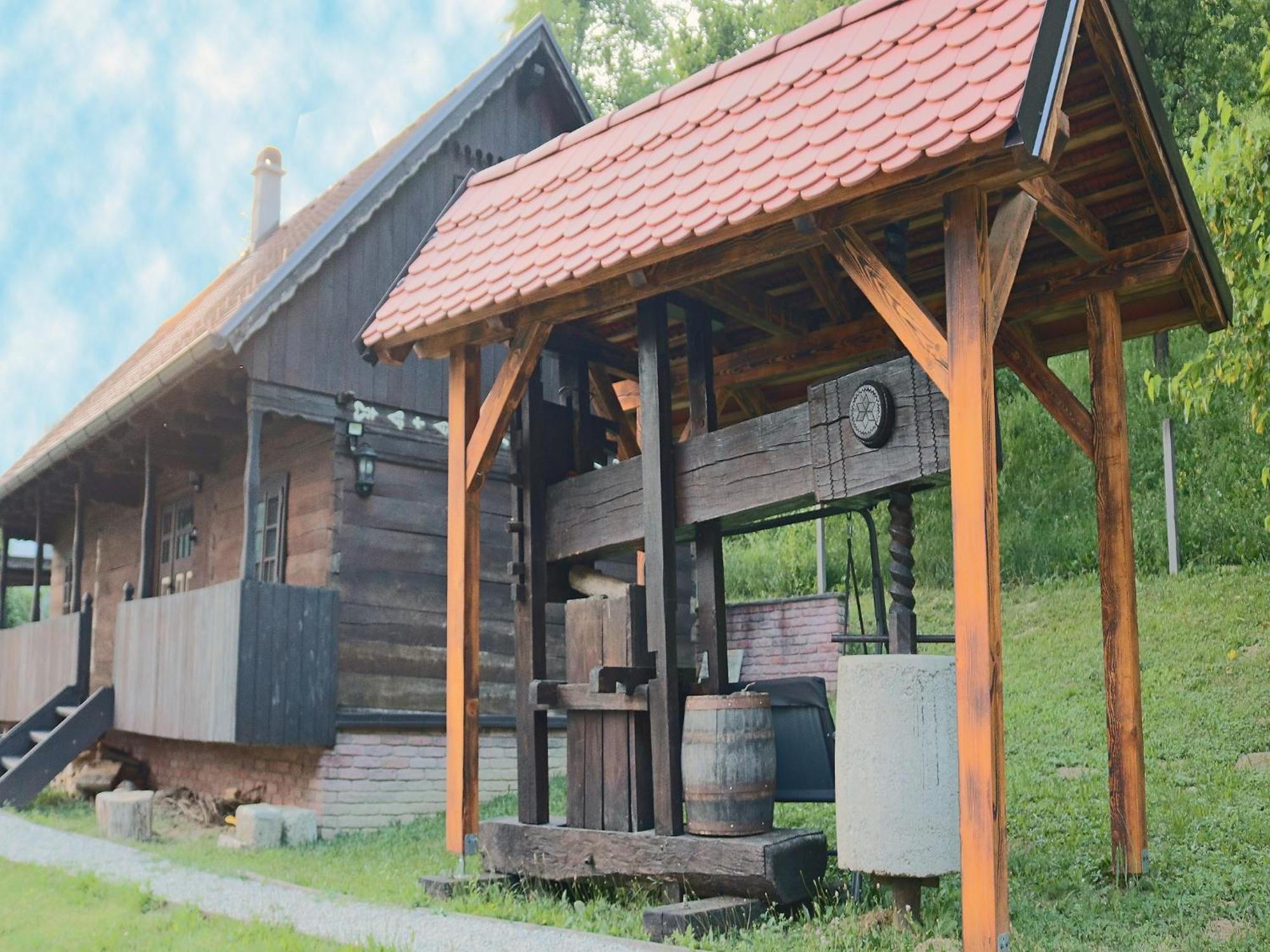 Tradicionalna Zagorska Drvena Kuca Stara Murva Tuheljske Toplice Kültér fotó