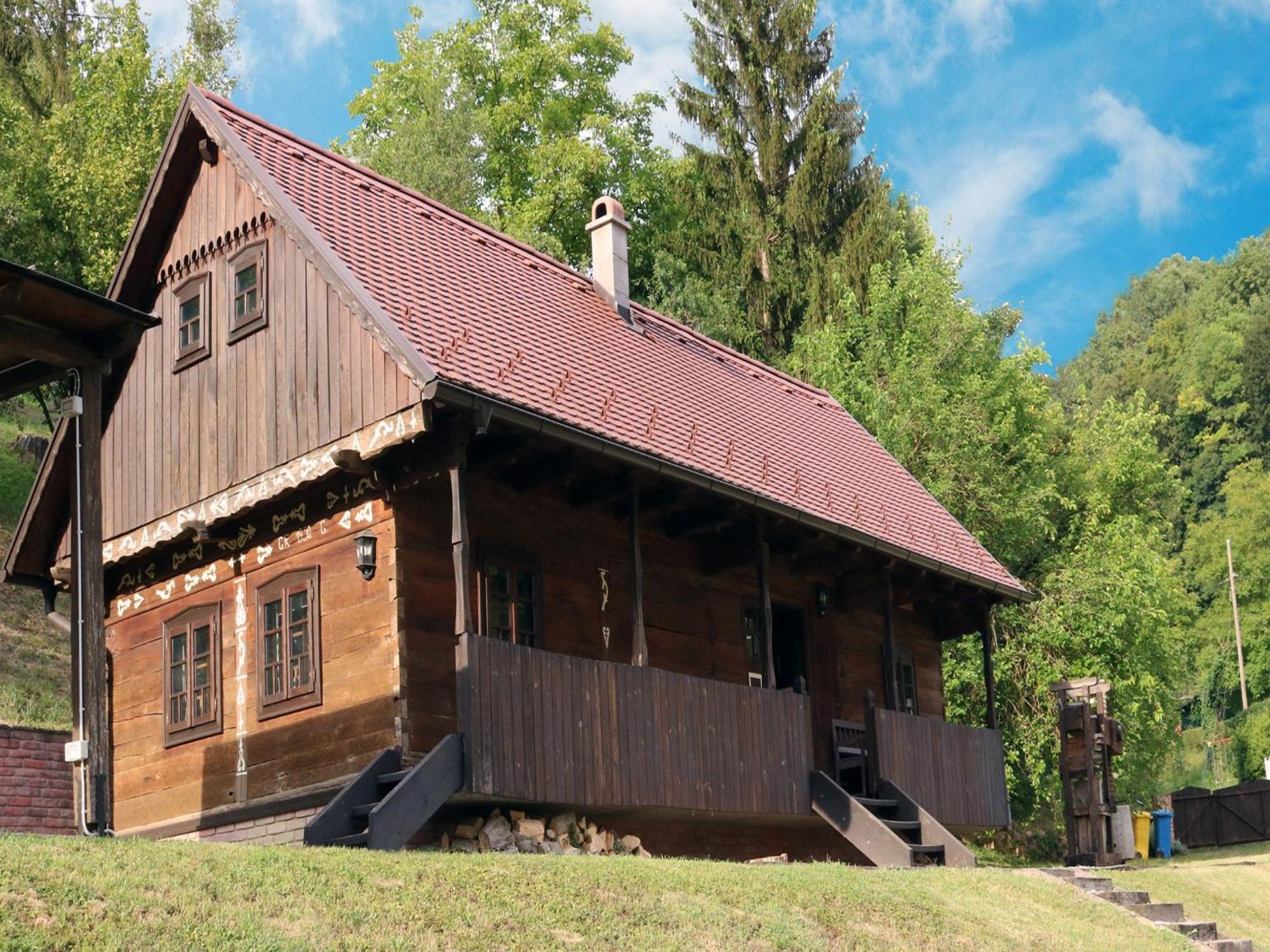 Tradicionalna Zagorska Drvena Kuca Stara Murva Tuheljske Toplice Kültér fotó