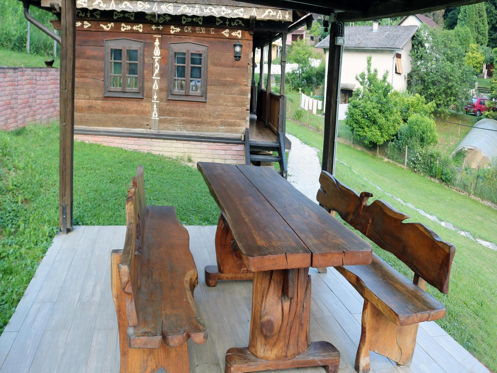 Tradicionalna Zagorska Drvena Kuca Stara Murva Tuheljske Toplice Kültér fotó