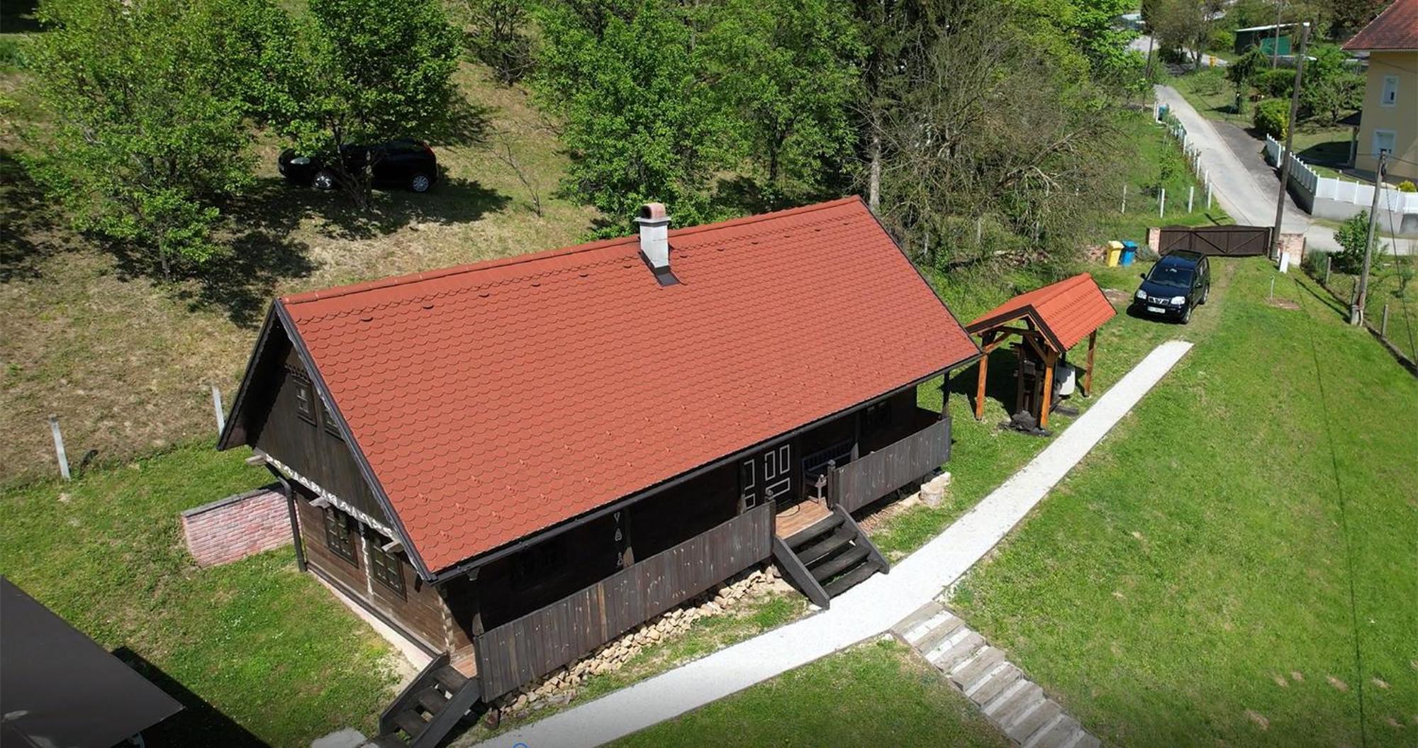 Tradicionalna Zagorska Drvena Kuca Stara Murva Tuheljske Toplice Kültér fotó