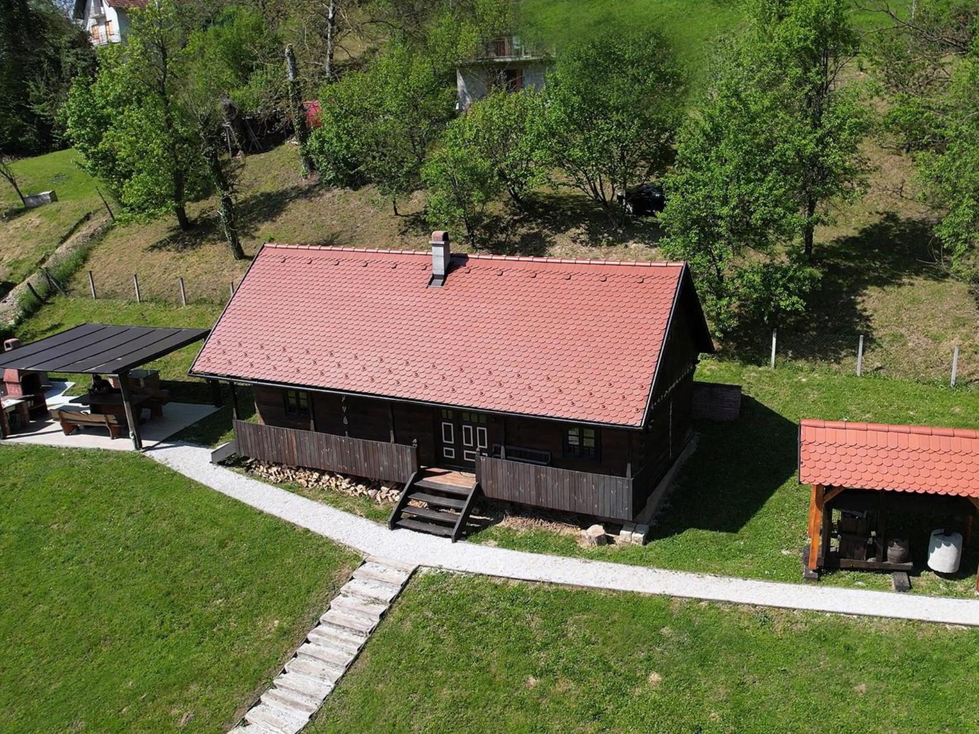 Tradicionalna Zagorska Drvena Kuca Stara Murva Tuheljske Toplice Kültér fotó
